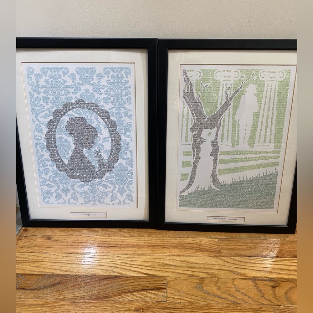 Jane Austen Prints - Emma and Pride & Prejudice